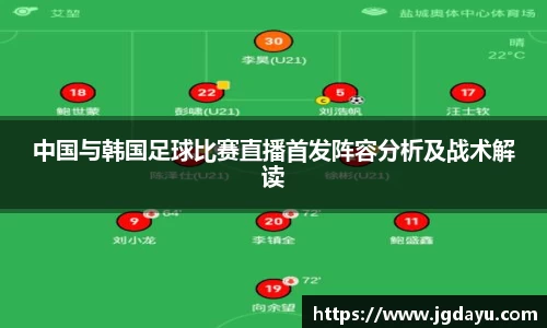 中国与韩国足球比赛直播首发阵容分析及战术解读